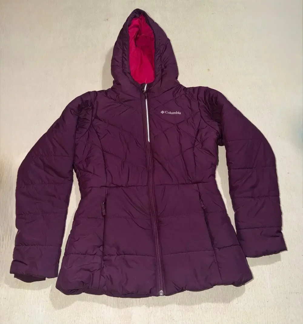 Columbia girls purple & pink jacket
